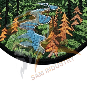 Meilleur fournisseur, service OEM, nouvelle arrivée très demandée, patchs brodés en tissu de qualité supérieure, style unique - Product Image 3