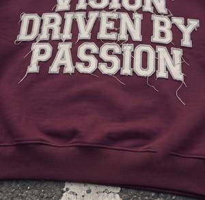 Sweat-shirt d'hiver surdimensionné à col rond en polaire polyester/coton pour homme, coupe ample, 500 GSM - Product Image 4
