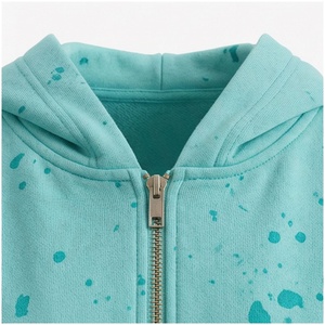 Conjunto Deportivo de 2 Piezas para Mujer, Sudadera con Capucha y Pantalones Anchos con Estampado de Puntos, Corte Holgado, Cierre de Cremallera, Ropa Casual de Otoño - Product Image 4