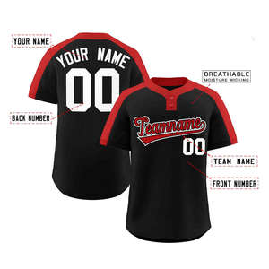 Maillot de baseball personnalisé grande taille pour homme, imprimé par sublimation, respirant, antibactérien, avec logo frontal - Product Image 5