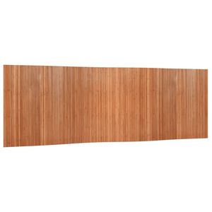 Separador de Ambientes de Bambú Natural de 236.2 Pulgadas de Ancho y 65.0 Pulgadas de Alto - Product Image 2