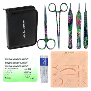 Training Set for Medical Students Surgical Skills Development Professional <b>Suture</b> Practice <b>Kit</b> Stainless Steel - Product Image 1