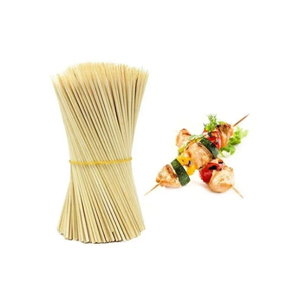 Palitos de Bambú Más Vendidos para Asar, de Madera Pura para Eventos Familiares Seguros de Barbacoa y Preparación de Brochetas de Mariscos Crujientes - Product Image 1
