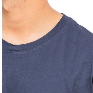 T-shirt en coton uni pour homme, impression de logo personnalisé, manches courtes, col rond, décontracté, été, écologique, respirant, style streetwear - Product Image 5