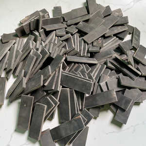 Plaquettes de couteau en corne de buffle et de bœuf noires naturelles, matériau artisanal durable, prix de gros - Product Image 3