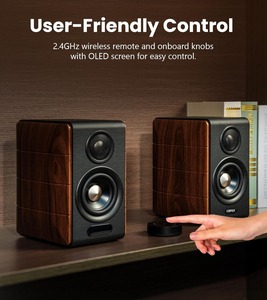 ลำโพงบุ๊คเชลฟไฮไฟ, ระบบลำโพงแอคทีฟ 2.0 ระดับพรีเมียม, กำลังขับ 88 วัตต์ RMS, เสียงความละเอียดสูงพร้อม LDAC, รองรับบลูทูธ/USB-C/ออปติคอล - Product Image 6
