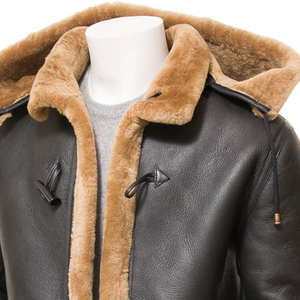 Veste en cuir synthétique légère pour homme, de qualité supérieure, chaude pour l'hiver, imperméable, coupe-vent, respirante, col cheminée - Product Image 5