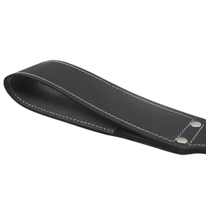 Pagaie de fustigation en cuir de vachette véritable avec surface plate et large pour jeux d'impact BDSM - Product Image 5