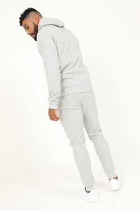 Chándal personalizado de IMC-53817 para hombre, traje de chándal ajustado para trotar, ropa deportiva, chándal de algodón y poliéster, 2 piezas, 2021 - Product Image 2