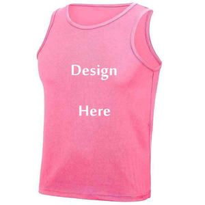 Débardeur de fitness sans manches coupe ajustée décontracté pour hommes magnifique impression et conception de logo personnalisé haut de gymnastique de musculation en coton BD - Product Image 3