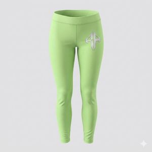Leggings pour femmes de style décontracté, imprimés, de haute qualité, design personnalisé, matière Spandex / Nylon par RIVIAN ATLANTIC - Product Image 5
