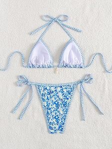 Bikini 2 pièces très demandé en tissu nylon spandex, robe de plage - Product Image 5