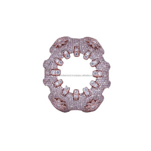 Kit de modification de boîtier de montre Phantom Frosted Stone en acier inoxydable, collection de montres Hip Hop Streetwear pour mise à niveau du cadre - Product Image 3
