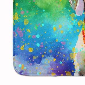 Weimaraner Hippie Dawg Memory <b>Foam</b> Bath Mat Machine Washable Anti-Fatigue Kitchen Rug Comfort <b>Cushion</b> for Bath and Kitchen - Product Image 4