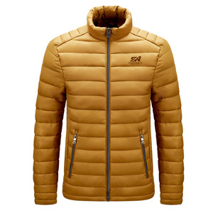 Veste matelassée pour homme en polyester, teinte unie, meilleur prix, vente en ligne, faible MOQ - Product Image 1