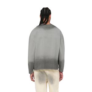 Sweat-shirt personnalisé pour homme, coupe ample, effet délavé, col rond, en molleton de coton, style décontracté pour l'automne - Product Image 5