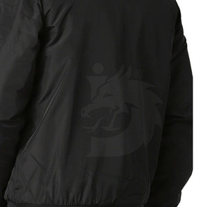 High Quality Plus Size Men's Stand Collar Front Logo Breathable Eco-Friendly <b>Fleece</b> Winter Bomber <b>Jacket</b> Wholesale Price Best - Product Image 6