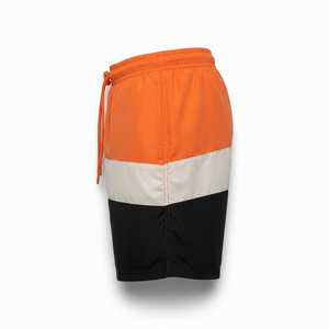 <b>Mens</b> Solid Color Swim Shorts Quick Dry Beach <b>Trunks</b> Elastic Waist Lightweight Breathable Pool Shorts With Pockets Summer Water - Product Image 3