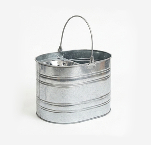 HEADWAY Handmade Cleaning <b>Bucket</b> Household Galvanized <b>Mop</b> <b>Bucket</b> Elegant Designer Classic Stylish <b>Mop</b> <b>Bucket</b> - Product Image 1
