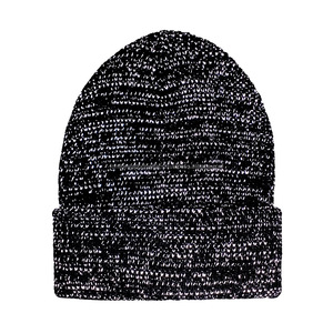 Gorro de Punto Unisex 100% Acrílico de Color Sólido, Ropa Casual de Invierno para Adultos, 56-58CM, Servicio OEM - Product Image 2