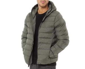 Chaqueta de Invierno para Hombre, Personalizable con Logotipo OEM, con Cierre, Transpirable, con Estampado, Lisa, con Burbujas - Product Image 1