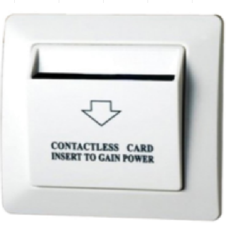 YGS Smart Hotel Room Energy Saving Electrical Insert Rfid Key Card Power Saver Switch