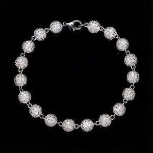 <b>Iced</b> <b>Out</b> Moissanite Micro-Pave Tennis Bracelet Bracelet Diamond Tennis Bracelet Hip Hop Jewelry Luxury Bracelet - Product Image 3