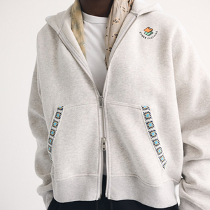 Sudadera con Capucha y Ribete Bordado Personalizado, Corte Regular, para Hombre, Invierno, Transpirable, de Secado Rápido, Chaqueta de Forro Polar de Algodón Ecológico - Product Image 4