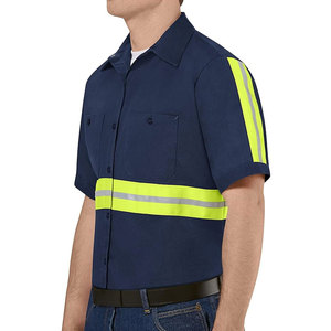 Ropa de Trabajo Reflectante Unisex de Poliéster, Transpirable, Resistente al Agua, de Alta Visibilidad, con Estampado por Transferencia de Calor, Certificada por la CE, al por Mayor - Product Image 6