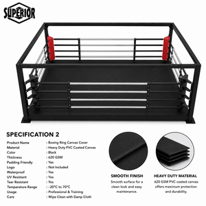 Pour les grossistes : Nouveaux revêtements de ring de boxe antidérapants en toile résistante de haute qualité pour usage en salle de sport - Product Image 2