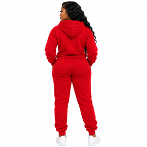 Conjunto Deportivo de Dos Piezas para Mujer PDK, Sudadera Holgada y Pantalones Deportivos, Ropa Deportiva Informal y Moderna para el Día a Día - Product Image 2