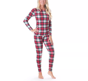 Ensemble de sous-vêtements thermiques sans couture respirants pour femmes, pour l'hiver - Product Image 5