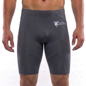 Shorts de compression pour hommes, shorts de sport en tissu extensible, shorts de compression respirants, vêtements d'entraînement de fitness, prix raisonnable - Product Image 1