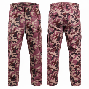Pantalones Cargo de Camuflaje Personalizados, Fabricante de Ropa de Trabajo Ligera para Exteriores, Pantalones Casuales con Múltiples Bolsillos, Pantalones de Protección - Product Image 5