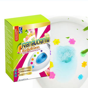 Toilet cleaning flower product of Thailand flower toilet gel, deodorizing gel, bathroom deodorizing gel, scented gel - Product Image 2