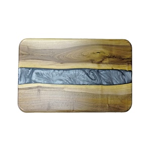 Table basse en résine époxy personnalisée en gros d'usine, plateau en bois, mobilier de salon, écologique, fait main, moderne, décoration Diwali - Product Image 2