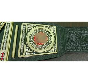 Heavyweight Wrestling Championship <b>Belts</b>-Durable & Comfortable Gold Plated Zinc Alloy Customizable Size & Logo - Product Image 2