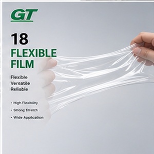 LLDPE Transparent Stretch Film 200m 50cm Moisture Proof Easy-to-Use Protective Soft Packaging <b>Pallets</b> for Many Products Casting - Product Image 3