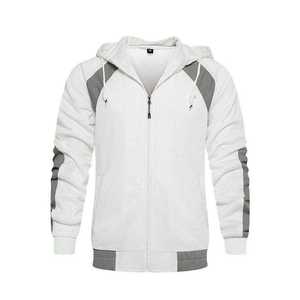 Unisex Tracksuit Set Full Sleeve Zipper Closure Stand Collar Casual Loose Fit Solid Color With Side Pockets Tracksuit <b>For</b> <b>Sale</b> - Product Image 5