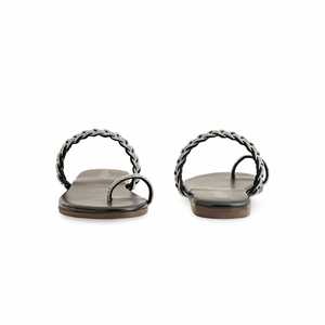 รองเท้าส้นเตี้ย CL1921ลำลองสีดำสวมใส่สบายทุกวัน - Product Image 2