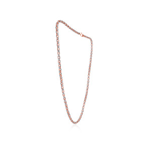 GLEAMORA ENTERPRISE Pendentif Charme pour Homme en Or Rose 14K avec Diamant Fantaisie de Laboratoire Taille Brillant Modèle GJ10508 Luxe Tendance Quotidien - Product Image 2