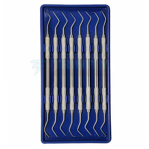 ชุดเครื่องมือถอนฟันเกรซี่ คิวเร็ตต์ แบบมืออาชีพ ชุดเกรซี่ คิวเร็ตต์ ปลายสองด้าน ชุดเครื่องมือถอนฟันเกรซี่ คิวเร็ตต์ - Product Image 2