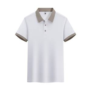 Chemises tricotées pour hommes de style vintage classique avec logo personnalisé, séchage rapide et poche – Options de couleurs unies très populaires - Product Image 2