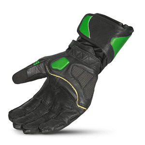 Nouveaux modèles de gants de motocross unisexes à cinq doigts en cuir véritable imperméables compatibles avec les écrans tactiles personnalisés de haute qualité - Product Image 4