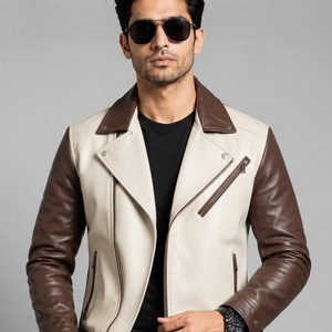 Chaqueta de Cuero Casual para Hombre, Nueva Colección 2026, Logotipo Personalizado, Diseño de Marca, Venta al Por Mayor, Tallas Grandes, Servicio OEM - Product Image 5