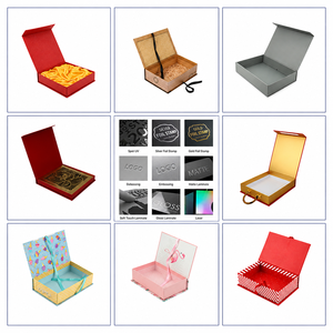 Customizable Art Paper <b>Box</b> Jewelry Perfume Flip Cover Ribbon Matt Laminated Cardboard UV Printing Hot Soil Embossing Window - Product Image 6