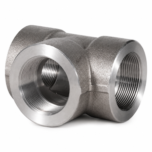 ข้อต่อท่อเหล็กกล้าคาร์บอนแบบฟอร์จ ชนิดเกลียวเชื่อม NPT BSPT ระดับ 2000 ถึง 9000 แรงดันสูง ASME B16.11 ASTM A105 - Product Image 3