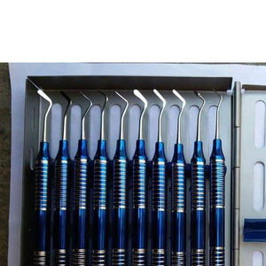 Kit de 10 piezas para limpieza dental, herramientas de acero inoxidable para eliminar placa y sarro, juego de 10 piezas para cuidado bucal. - Product Image 5