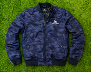 Men's Custom <b>Camouflage</b> Bomber Jacket Premium Flight Jacket with Rib Knit Collar Cuffs and Hem Lightweight Tactical Casual Wear - Product Image 6
