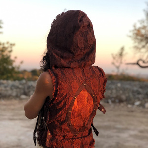 Women’s Lace Boho Vest With Adjustable Side Buckles Sleeveless Summer Layering Piece For Casual Outfits Festivals And Beachwear - Product Image 1